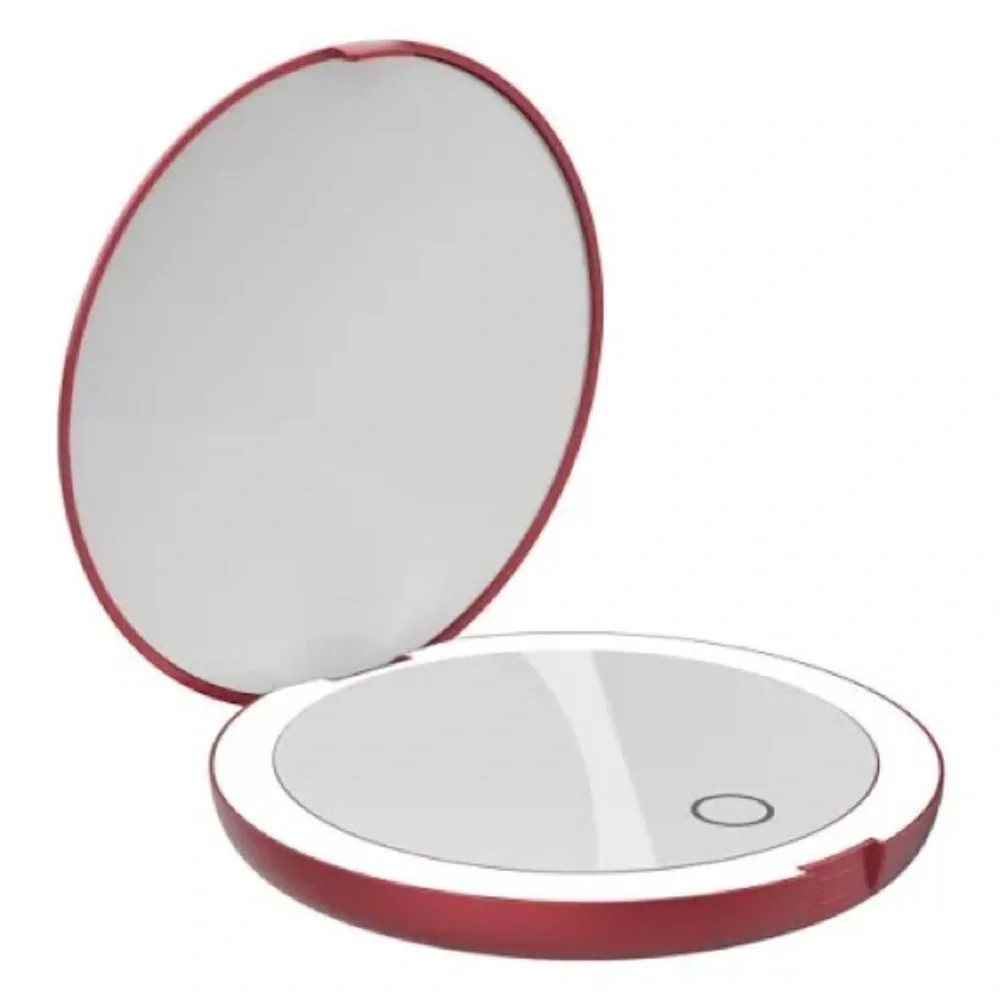 Exclusive LED Rechargeable Compact Mirror